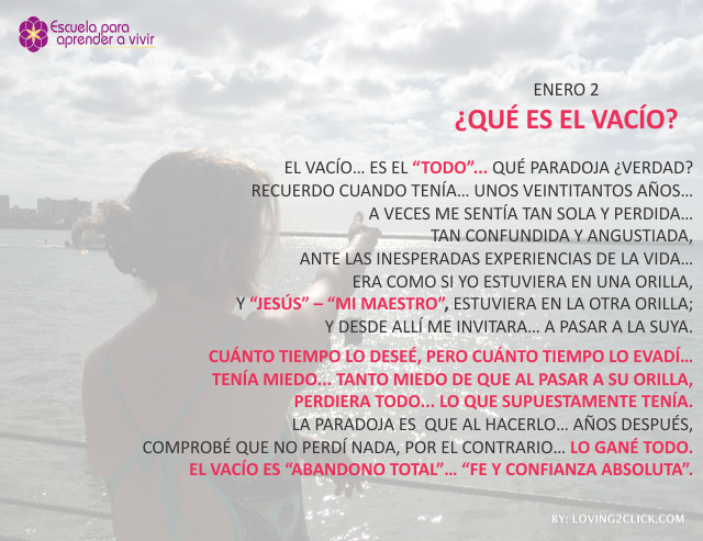 ¿Qué es el vacío?